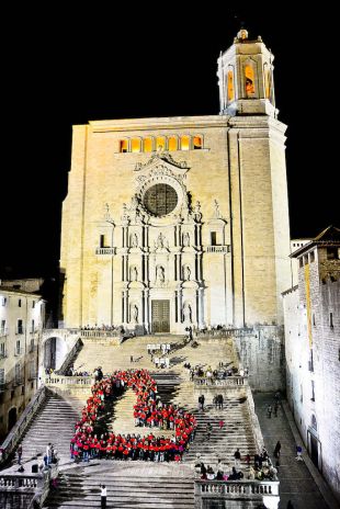 Girona torna a fer bategar el seu cor més solidari
