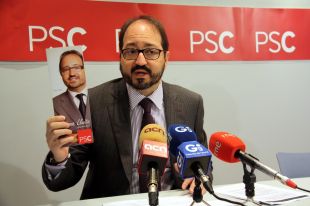 Sáez (PSC) critica que la tasca de control que fa al Congrés topa frontalment amb el PP