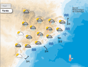 Activada la prealerta de l'Inuncat davant la previsió de tempestes per demà