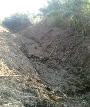 L'ACA adequa la llera del torrent Can Rabassa de Blanes