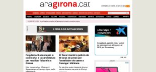 AraGirona.cat esdevé líder a la província de Girona amb 190.000 lectors mensuals