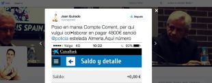 L'olotí multat per insultar la policia espanyola demana donatius per pagar la sanció