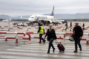 L'Aeroport de Girona registra el pitjor setembre des de l'arribada de Ryanair