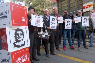 CCOO i UGT reiteren l'alliberament dels presos polítics i que no s'oblidi ''l'agenda social'' el 21-D 