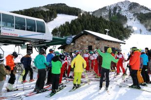Rècord d'esquiadors i plena ocupació durant el Nadal al Pirineu de Girona