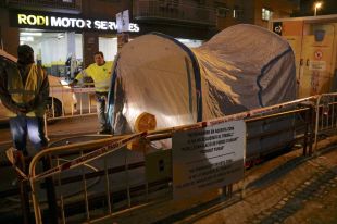 L'asfalt del carrer Barcelona de Girona té menys d'un 30% d'amiant