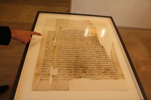 Exposen a Girona un contracte matrimonial hebreu del 1377 únic a Catalunya 