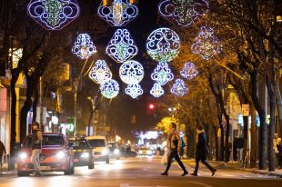 Girona mantindrà la il·luminació de Nadal en 109 espais de la ciutat aquest any