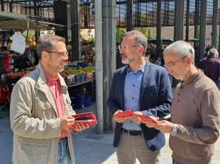 Casellas (PSC) vol potenciar el petit comerç i renovar el mercat de Figueres