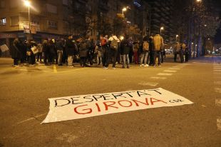 El CDR de Girona suspèn el tall diari al carrer de Barcelona pel coronavirus