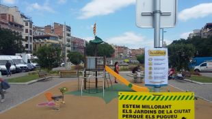 Girona reobre els parcs infantils de la ciutat
