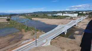 La línia RG1 recupera els horaris habituals dilluns després de la construcció del pont de la Tordera