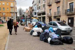 L'Ajuntament de Figueres publica un FAQ sobre la vaga d'escombraries iniciada ahir