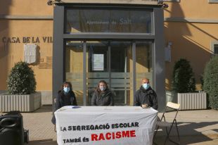 Sancionen amb 750 euros els organitzadors d'una roda de premsa a Salt per no demanar permís