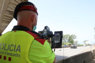 Denunciats més de 34.300 conductors a les carreteres gironines per excés de velocitat aquest any