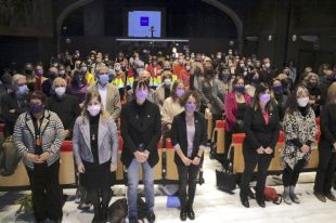 Clam institucional a Girona per ''desterrar' el patriarcat i erradicar la violència contra les dones 
