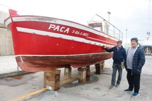 L'Escala recupera l'última teranyina de pesca construïda al municipi per fer-la tornar a navegar