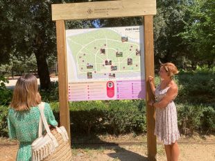 Figueres senyalitza nous itineraris al Parc Bosc