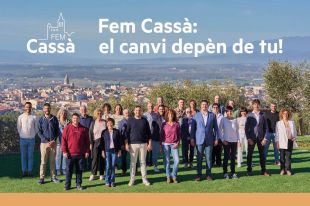 Fem Cassà aprova la candidatura de 27 persones que presentarà a les eleccions municipals