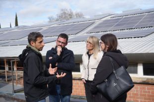 La Fundació Fira de Girona instal·la 252 plaques solars al Palau de Fires