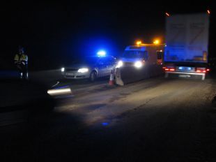 Mor una persona després d'impactar una furgoneta amb un camió a Arbúcies