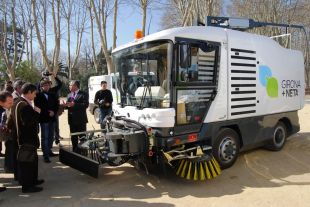 Set noves màquines escombraràn Girona generant menys contaminació atmosfèrica i acústica