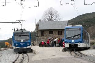 FGC invertirà 900.000 euros en renovar els últims trams de via del cremallera de la Vall de Núria