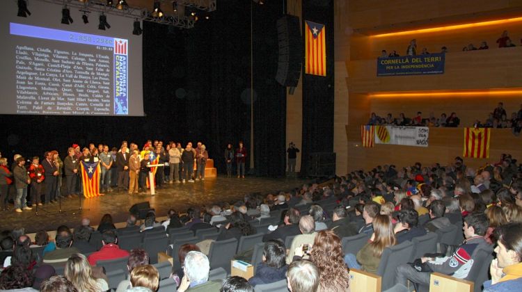 Unes 1.600 persones s'han aplegat a l'Auditori de Girona © ACN
