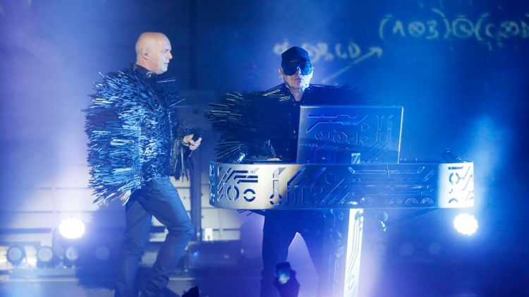 Un instant de l'actuació dels Pet Shop Boys © Festival de Cap Roig