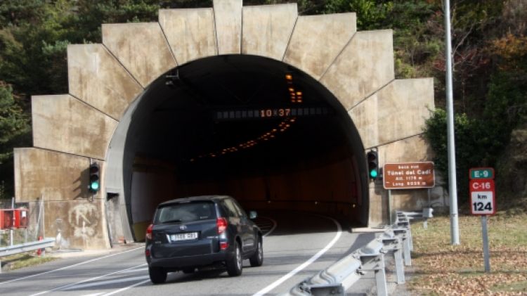 La boca sud del túnel del Cadí, al Berguedà © ACN