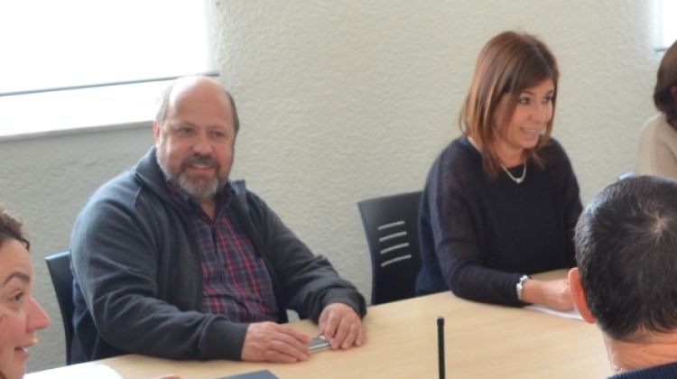 Josep Borrell acompanyant Olga Guillem en una reunió © Tribunaselvatana.cat