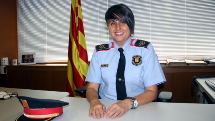 La cap de l'URPAC de Girona, la sotsinspectora Rosa Negre © ACN