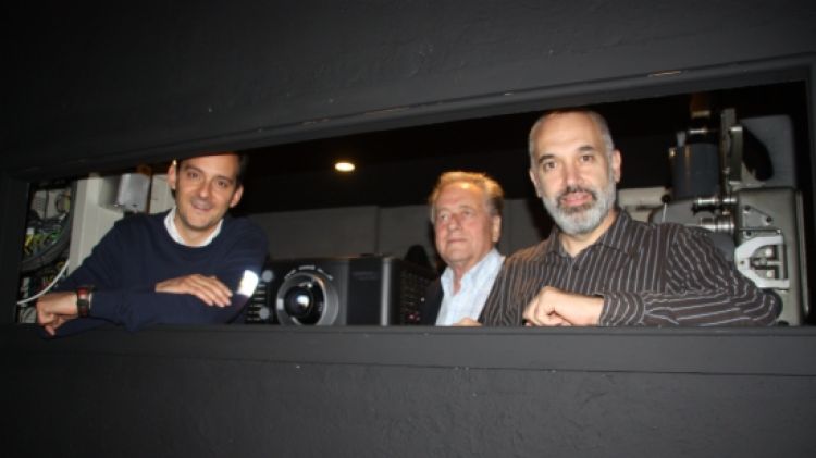 Desquerra a dreta: Marc Prat, Eugeni Casals i Joaquim Roqué © ACN