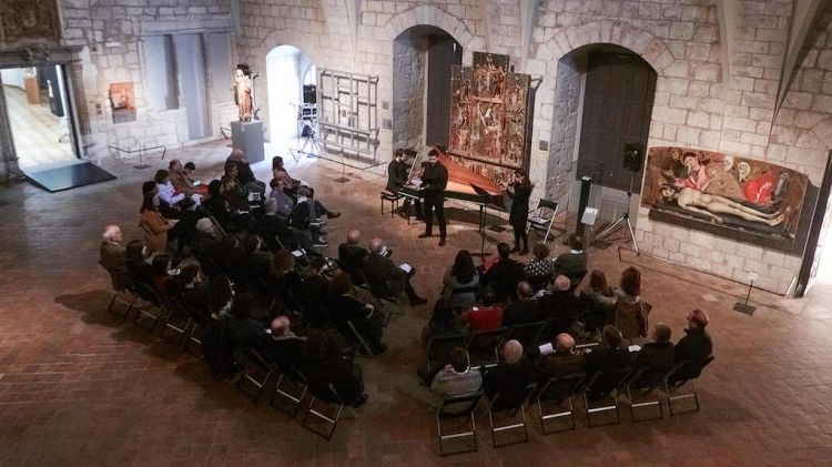 Sala on s'ha inaugurat l'exposició sobre art barroc que s'ha fet al museu d'art de Girona © Rafael Bosch