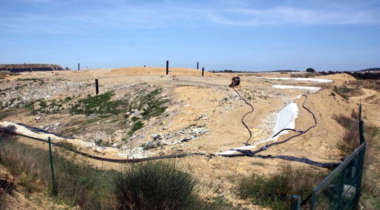 El paratge de Vacamorta, on s'hi han arribat a abocar fins a 2,2 milions de tones de deixalles. ACN