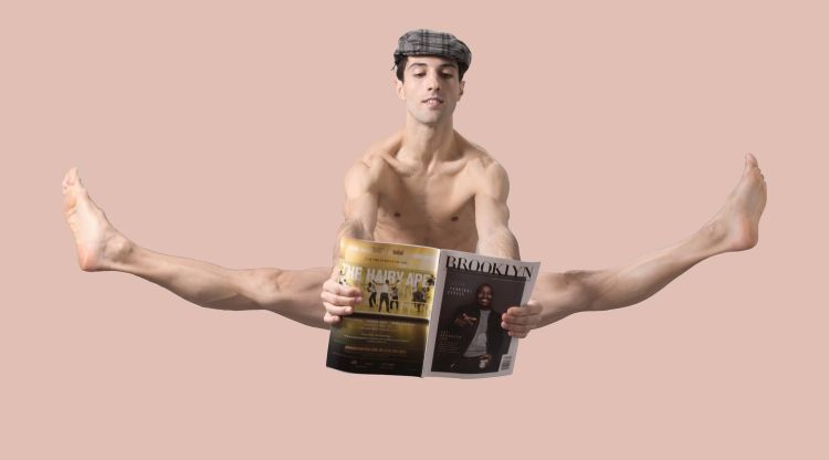 El ballarí David Rodríguez en una imatge promocional