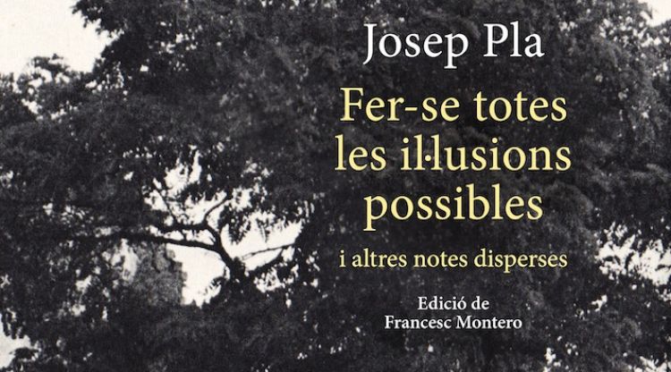 Coberta del nou volum inèdit amb fragments de dietari de Josep Pla