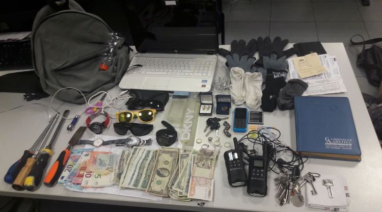 Diners i objectes robats intervinguts pels Mossos d'Esquadra
