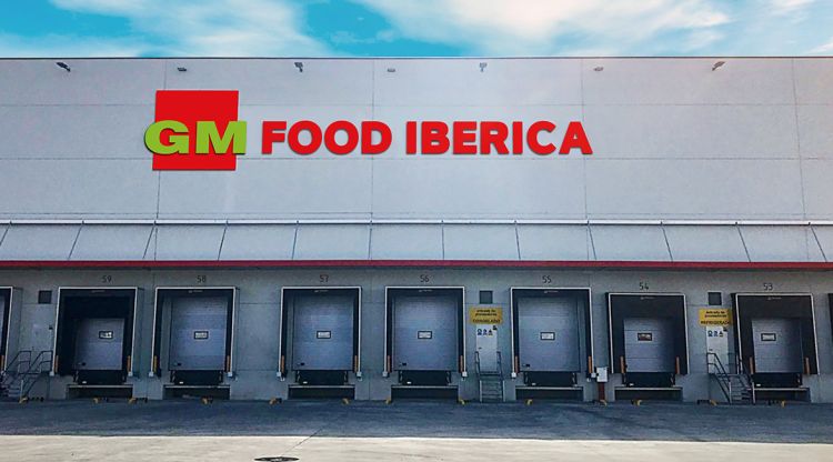 La façana de la nova plataforma logística de GM Food Iberica a Torrejón de Ardoz