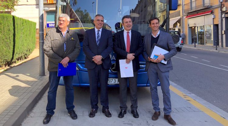 Presentació de les noves expedicions de bus entre Figueres i Banyoles
