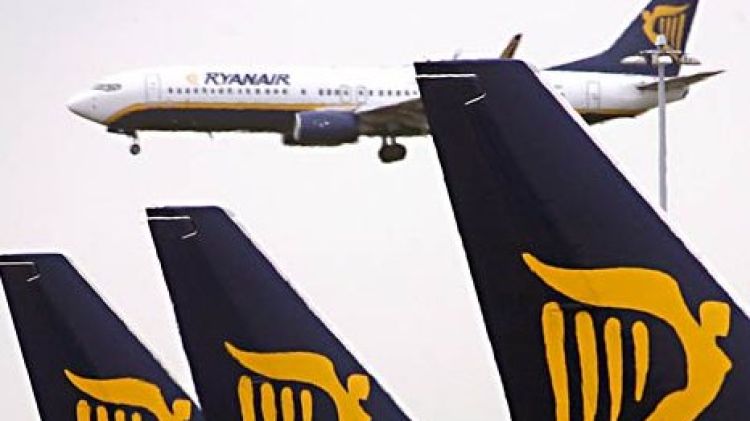 Avions de la companyia Ryanair