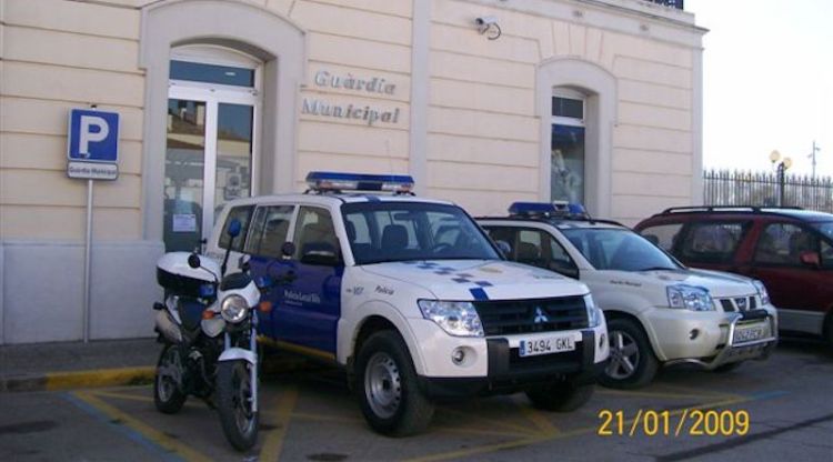 Exterior de la policia municipal de Sils. Ajuntament de Sils