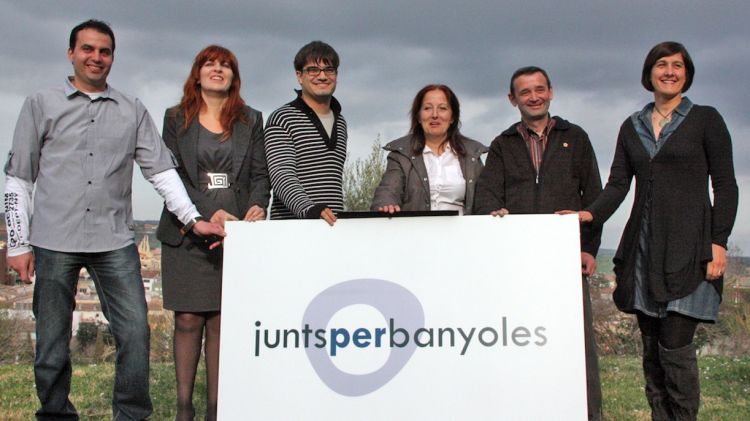Presentació de la candidatura unitària d'ERC, RCat i SI, Junts per Banyoles © ACN