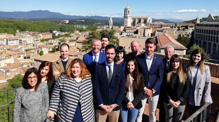 La candidatura de Ciutadans aquest matí a Girona