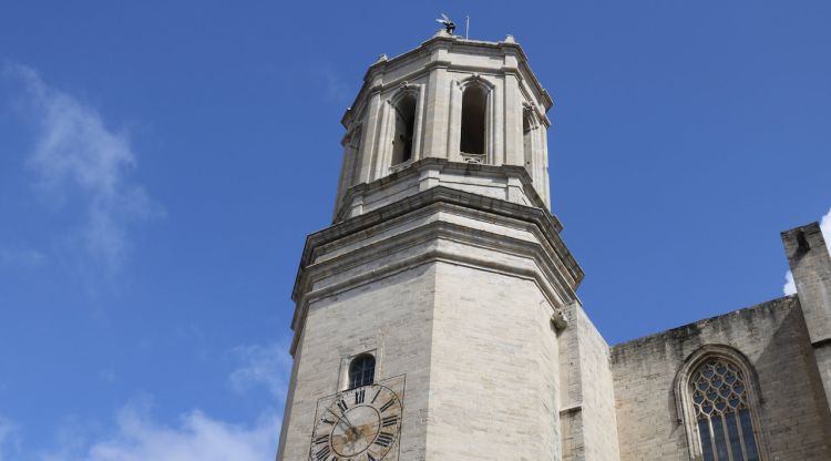 Vista del campanar de la Catedral de Girona. ACN