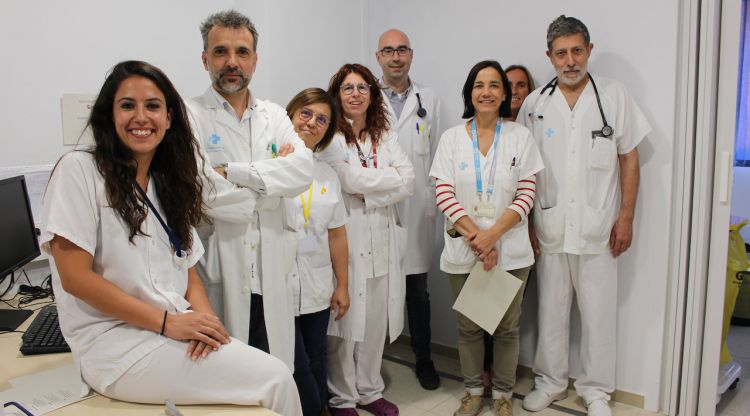 Els professionals que formen la unitat funcional de pacients amb malalties de la neurona motora de l'Hospital Trueta