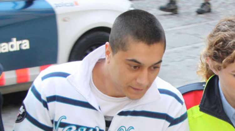 El condemnat, Milhai Dulhascu, durant el judici (arxiu)