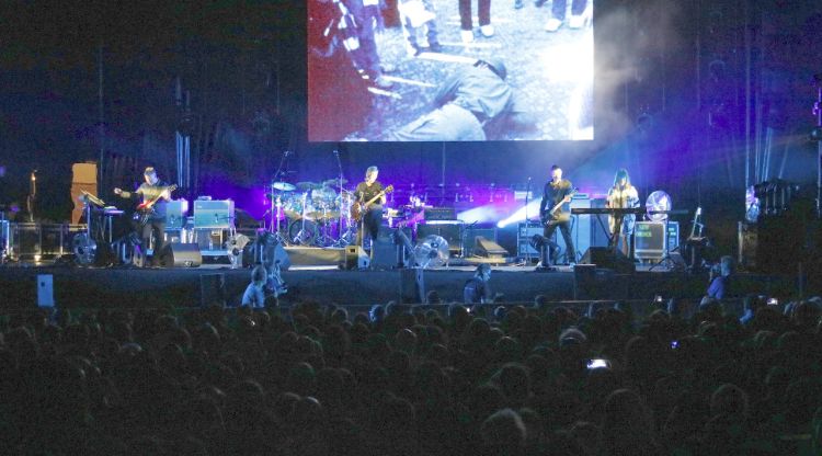 Els New Order en el concert de l'any passat a la Porta Ferrada. ACN
