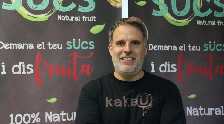 L'emprenedor gironí i propietari de Kakau, Marc Reventós. ACN