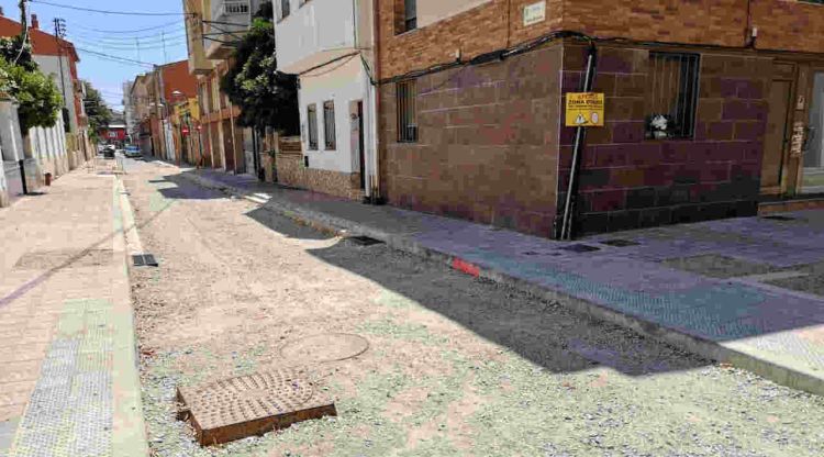 Un dels carrers de l'Eixample de Palamós afectats pel projecte